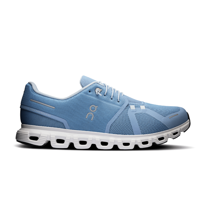 On Running Cloud 6 Chambray White