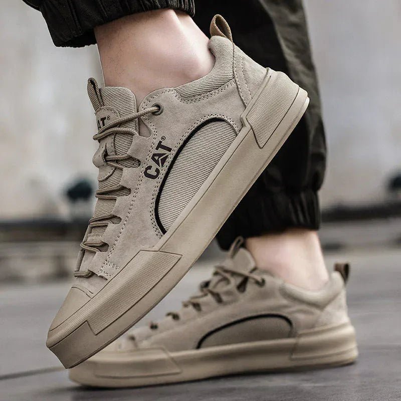 CAT® UrbanEdge Leather Sneakers - Essencials