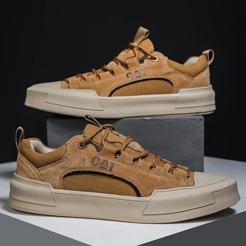 CAT® UrbanEdge Leather Sneakers - Essencials