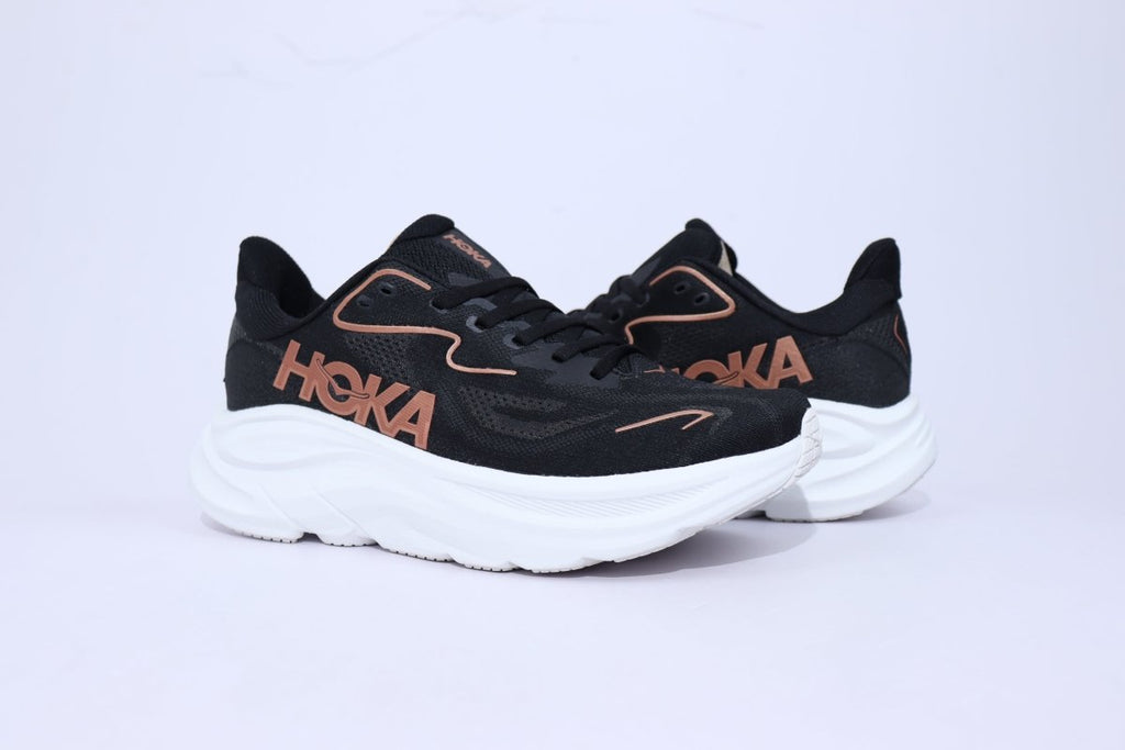 Clifton 10 - HK Unisex Sneakers - Black Copper - Essencials